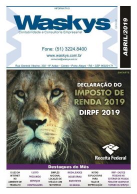 Boletim Informativo Abril/2019