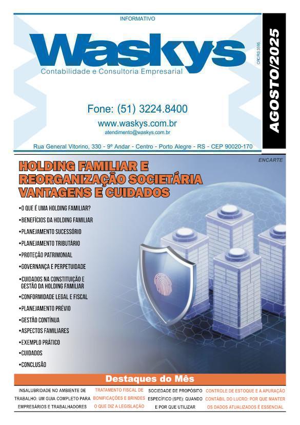 Boletim Informativo Agosto/2025