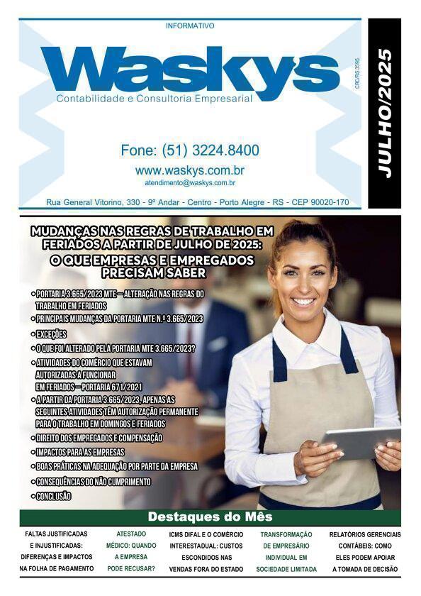 Boletim Informativo Julho/2025