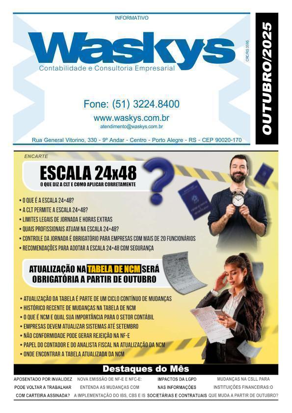 Boletim Informativo Outubro/2025