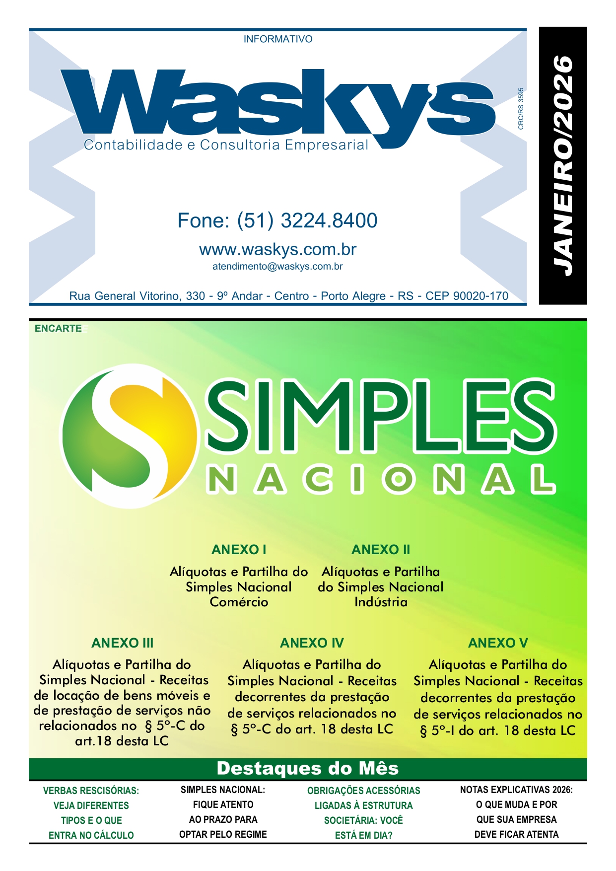 Boletim Informativo Janeiro/2026